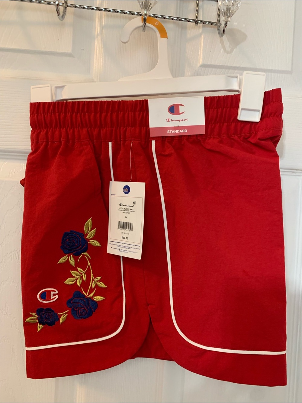 Champion NWT’s women’s size small nylon/spandex standard shorts